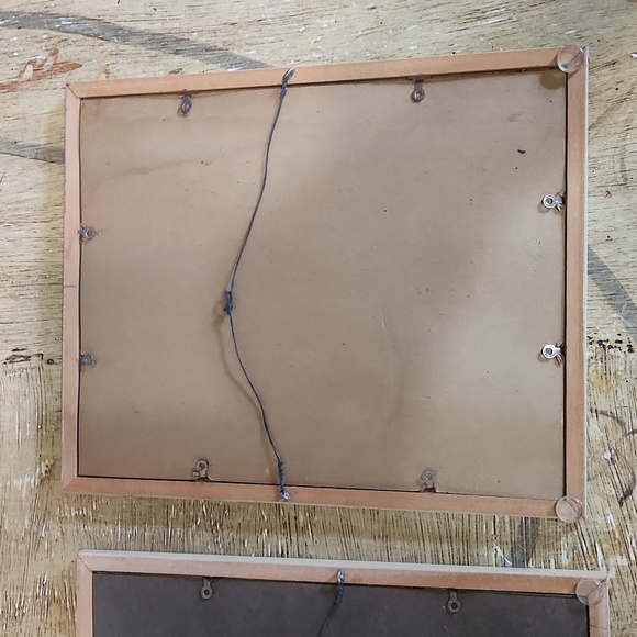 Set of Two Framed Paint By Numbers Vintage Landscape Pictures - Picture 6 of 7